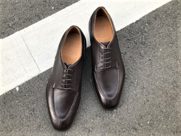 新入荷】Edward Green DOVER 606E DARK BROWN UTAH R1SOLE - Rifare