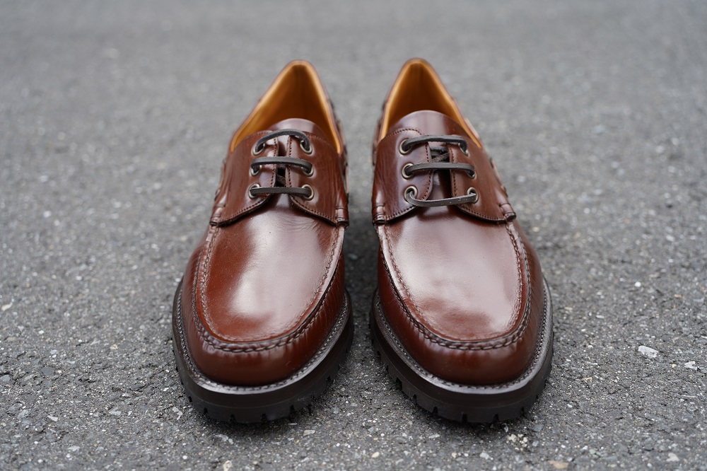 Request 【FRANCESCO】パイルデッキシューズ　グレー25cm Request 【FRANCESCO】パイルデッキシューズグレー25cm