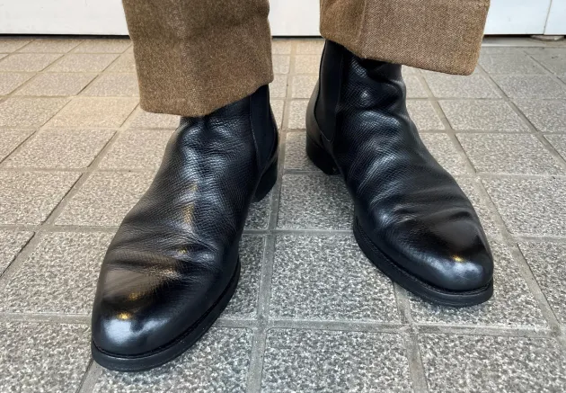 あなたが現在見ているのは F.LLI Giacometti / フラテッリ ジャコメッティ FG373 サイドゴアブーツ UTAH CALF NERO