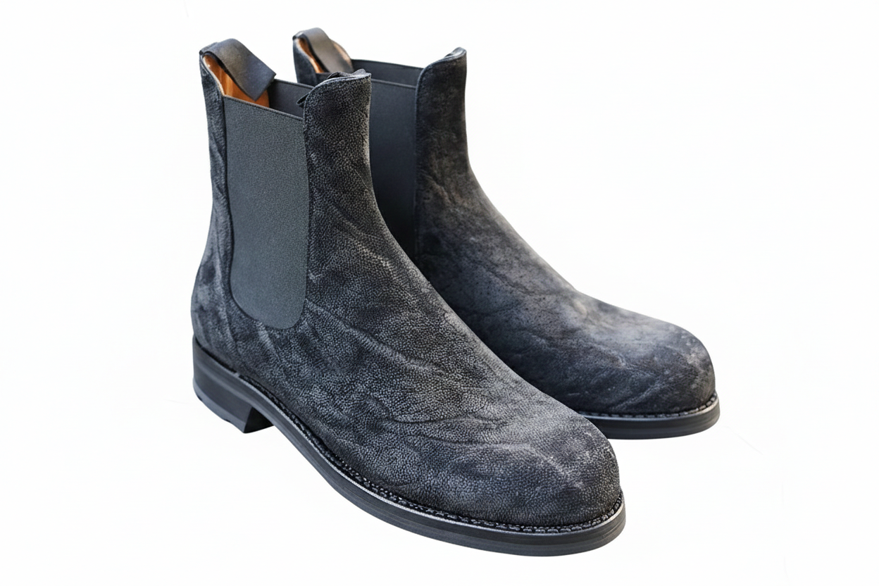 投稿についてもっと詳しく 最強の象革サイドゴアブーツ