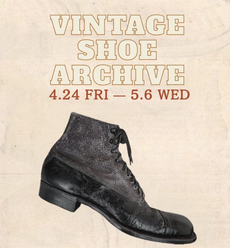 投稿についてもっと詳しく 【VINTAGE SHOE ARCHIVE】2026,4,24 100年前の紳士達から現代の愛好家達へ